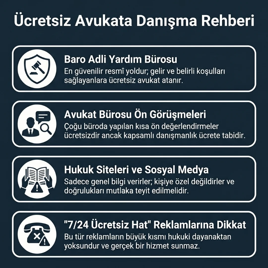 Avukata Ücretsiz Soru Nasıl Sorulur?