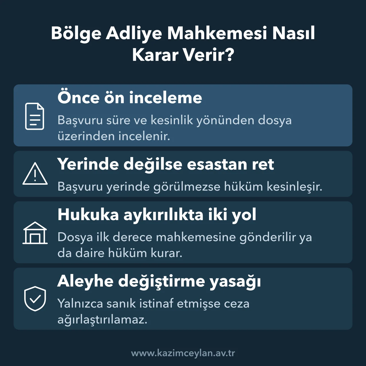 Bölge Adliye Mahkemesi Nasıl Karar Verir Bölge adliye ceza dairesinin istinaf başvurusunu inceleme ve karar yollarını özetler