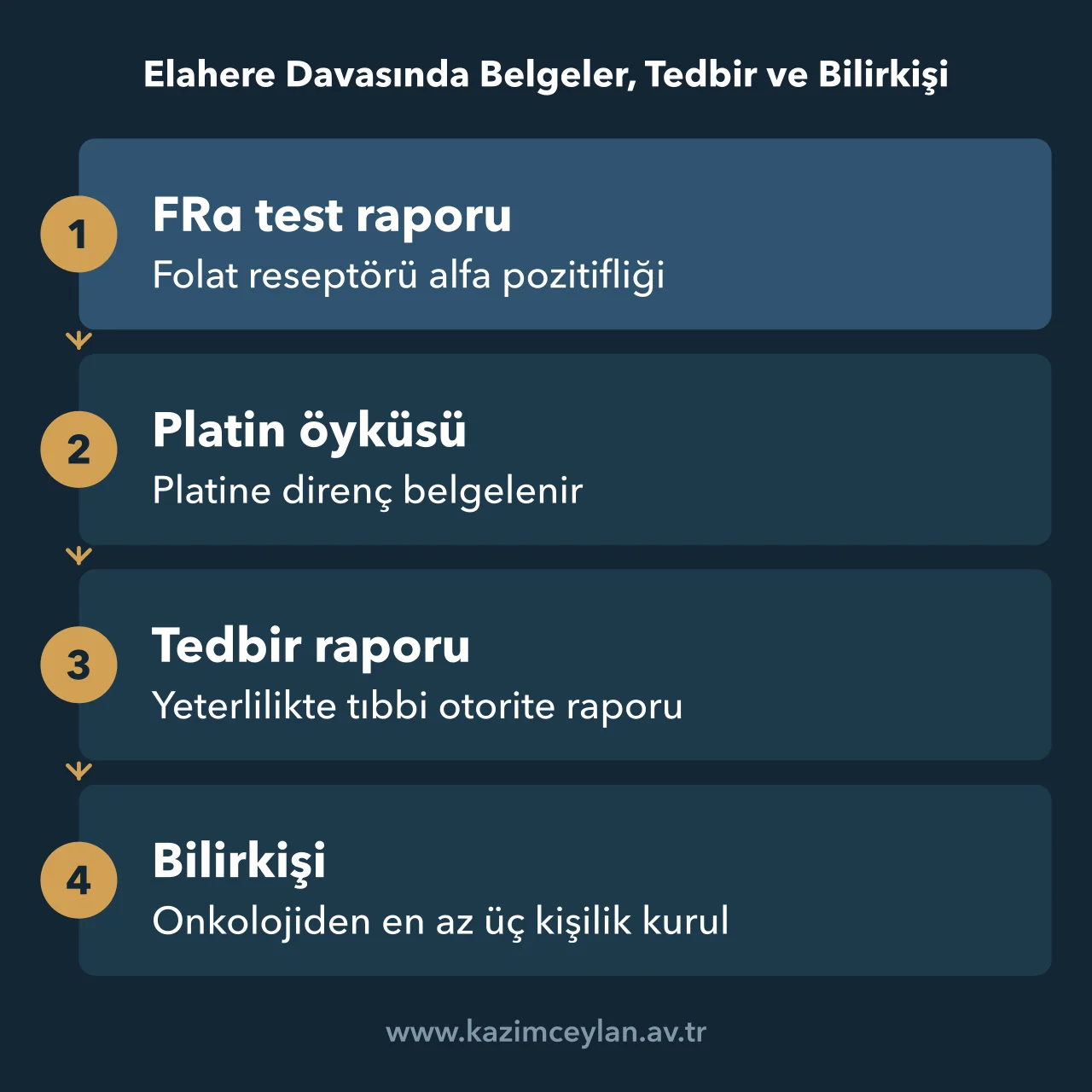 Elahere Davasında Belgeler, Tedbir ve Bilirkişi Elahere davasında hazırlanacak belgelerden bilirkişi kuruluna uzanan akış